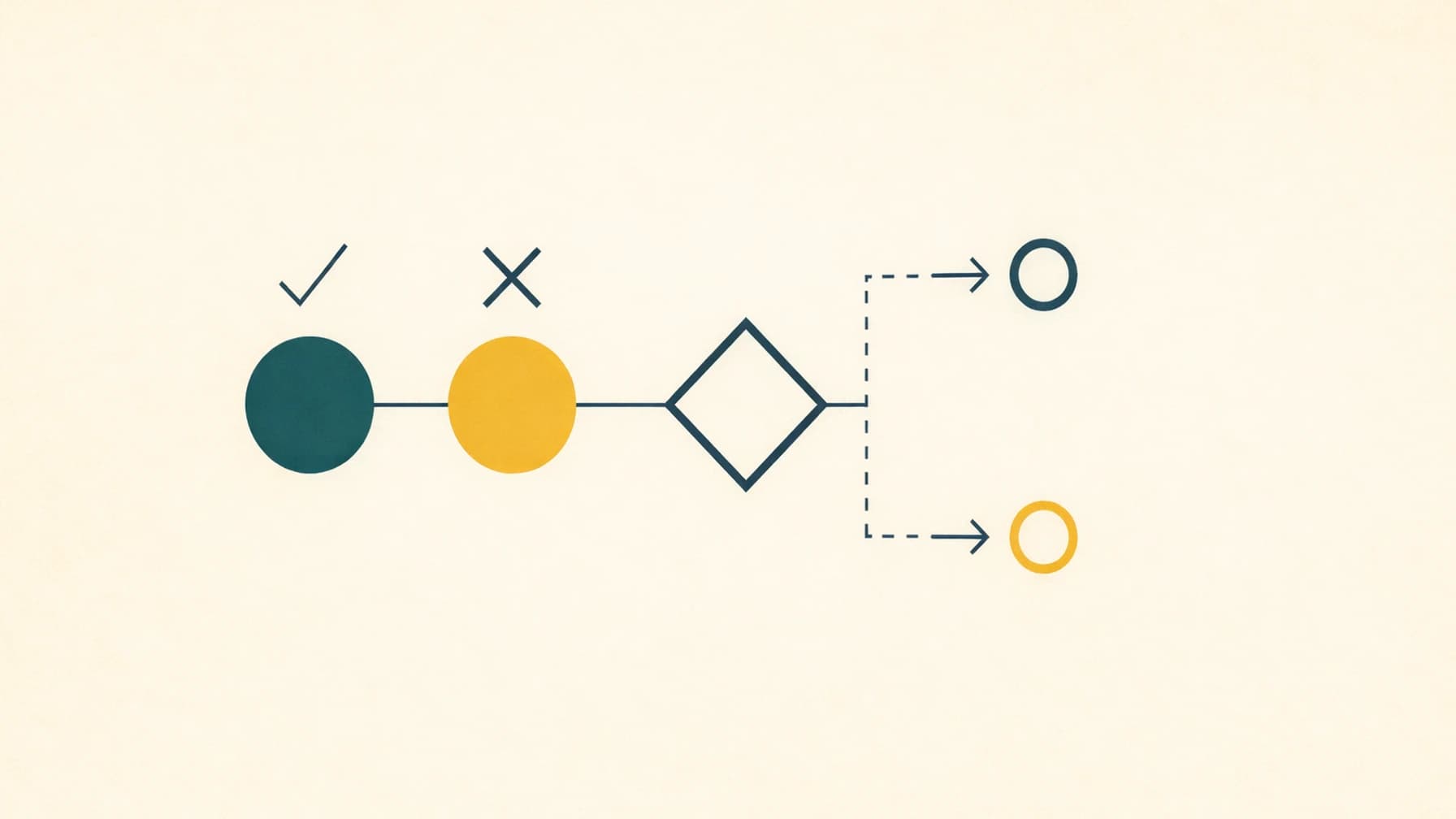 Modernist editorial illustration accompanying a guide on validating and disputing debts with Convergent Outsourcing.